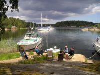 Midsommar vid 'Nya Berget'